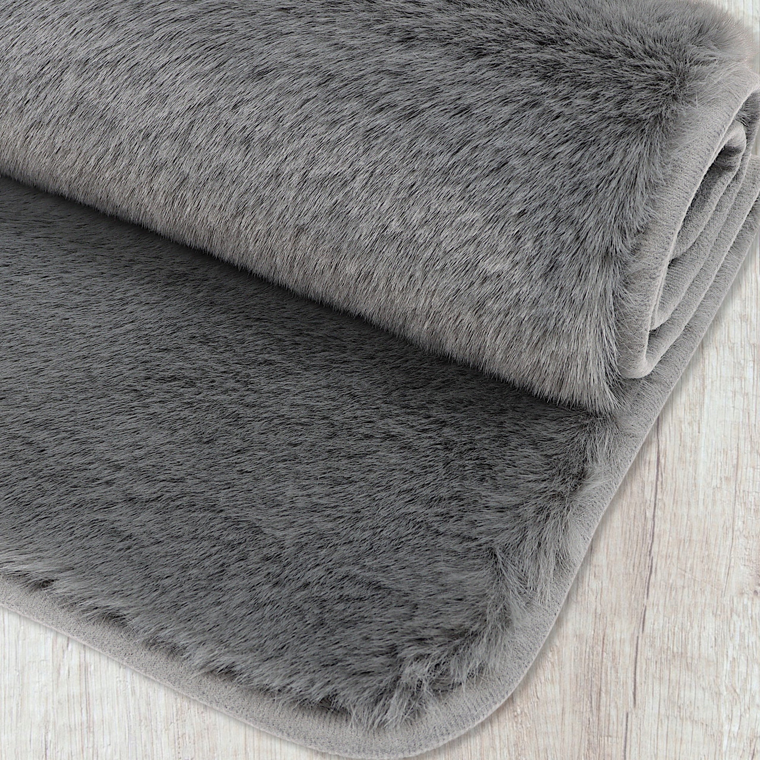 BATHROOM RUGS NON-SLIP SET 3 PIECE GREY QUICK DRYING Shape rectangle