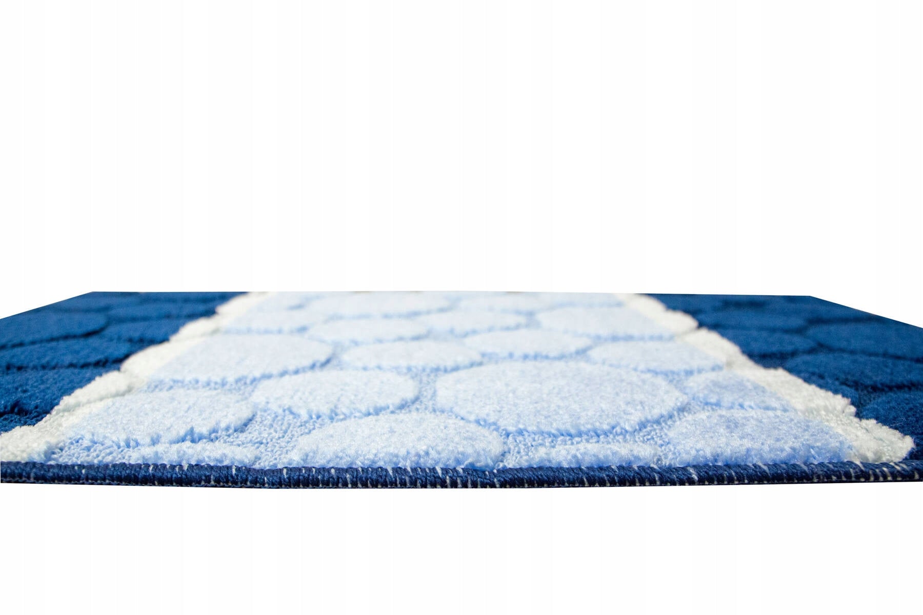 BATHROOM RUGS NON-SLIP SET 3-cz SIENA WITH TOILET COVER Material polypropylene