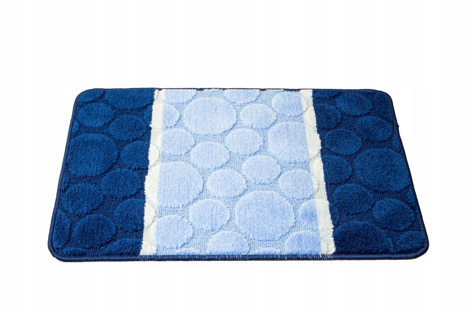 BATHROOM RUGS NON-SLIP SET 3-cz SIENA WITH TOILET COVER Product width 50 cm