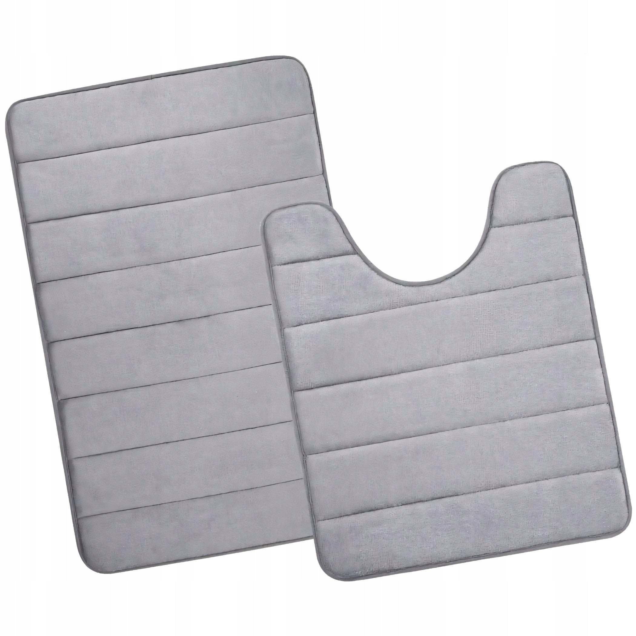 BATHROOM RUGS SET OF 2IN1 ABSORBENT MAT NON-SLIP RUG 2 PIECES Packaging status original