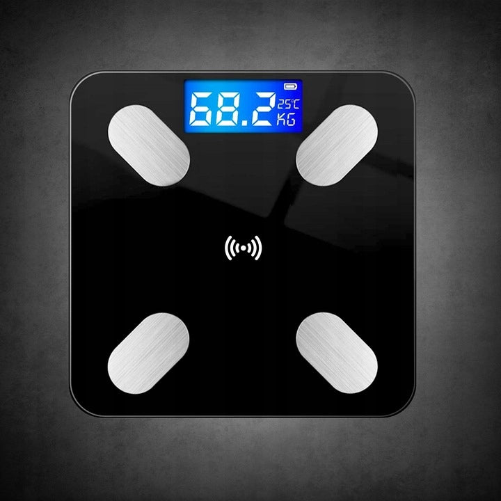 BATHROOM SCALE ANALYTICAL ELECTRONIC SMART+ APP BMI Manufacturer code INTELIGENTNA ANALITYCZNA WAGA ŁAZIENKOWA