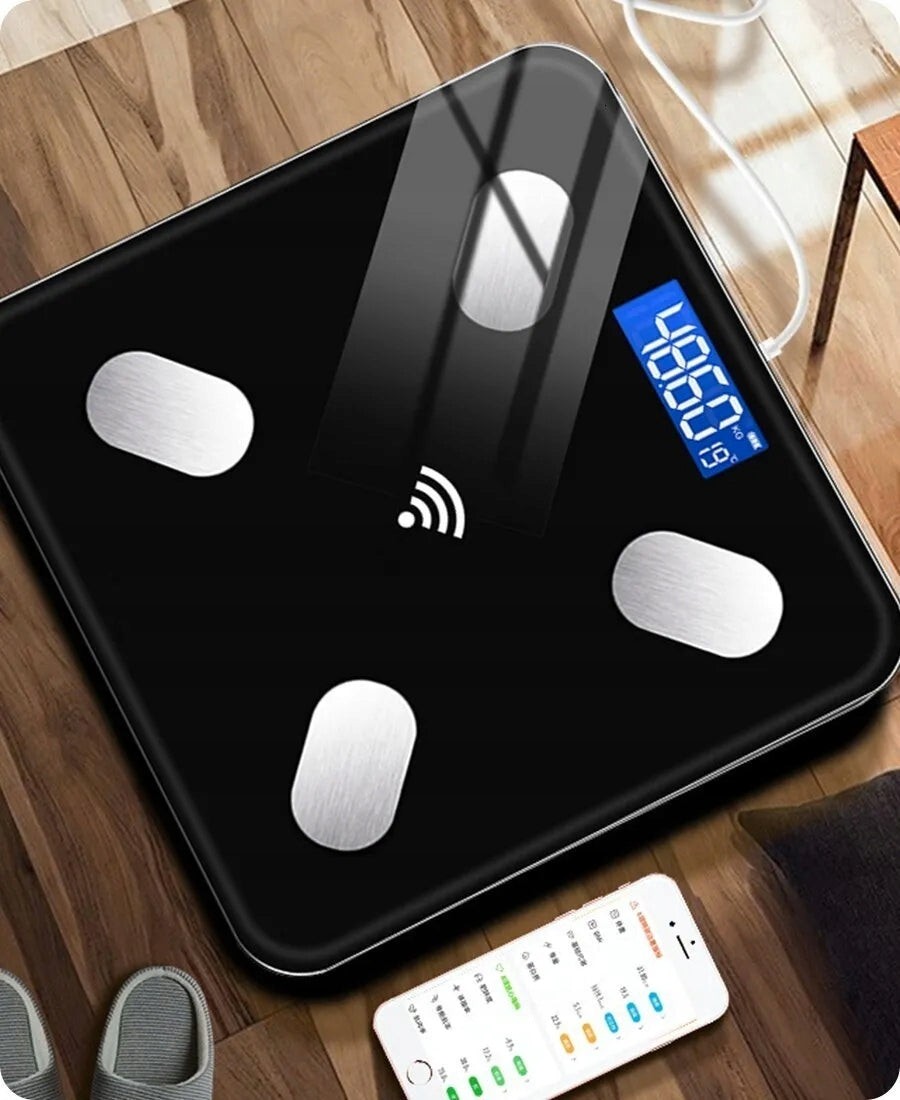 BATHROOM SCALE ANALYTICAL SLIM 180KG SMART + 25in1 ANDROID AND iOS SYSTEM Brand no brand