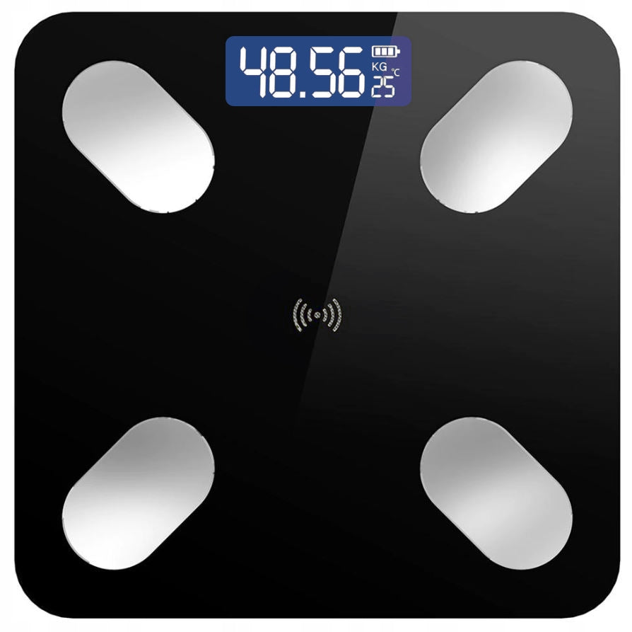 BATHROOM SCALE ANALYTICAL SLIM 180KG SMART + 25in1 ANDROID AND iOS SYSTEM