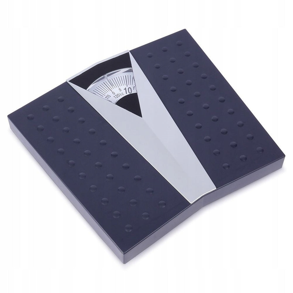 BATHROOM SCALE BLACK MECHANICAL CLASSIC PERSONAL SCALE 120KG