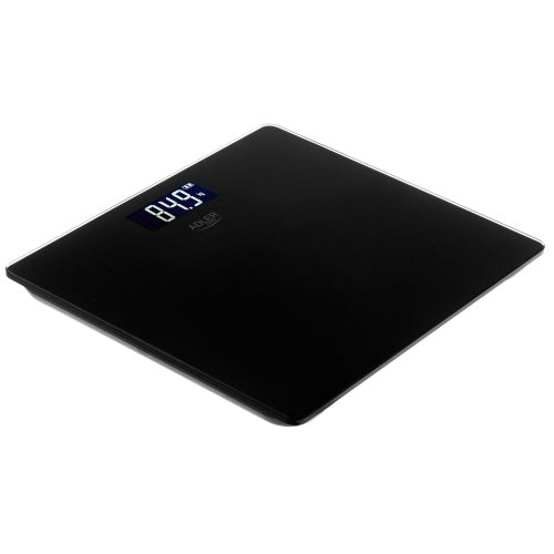 BATHROOM SCALE ELECTRONIC ACCURATE ADLER 180 KG DISPLAY LCD USB Manufacturer code ad_8194b CZARNA SZKLANA