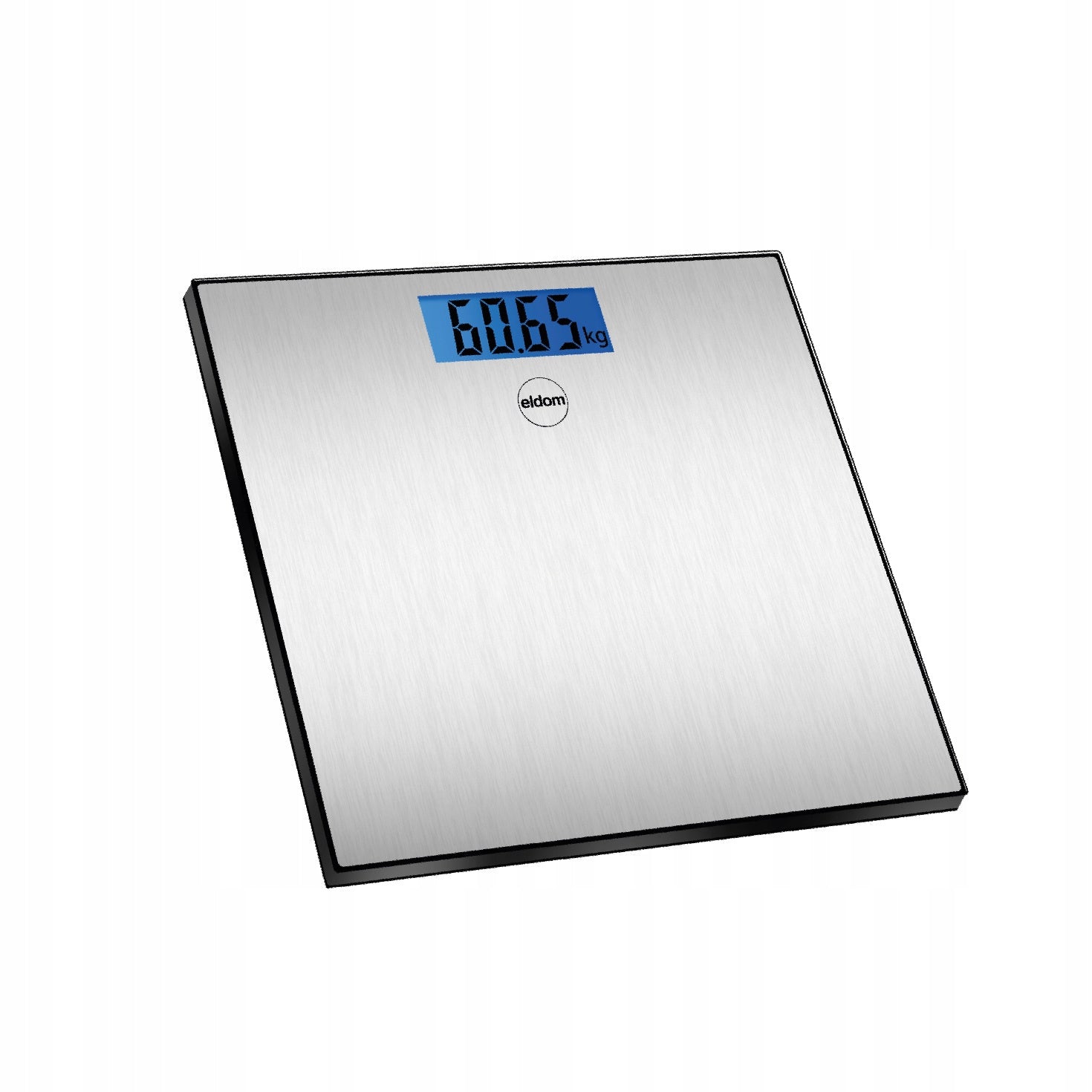 BATHROOM SCALE ELECTRONIC GLASS / METAL UP TO 180KG LCD