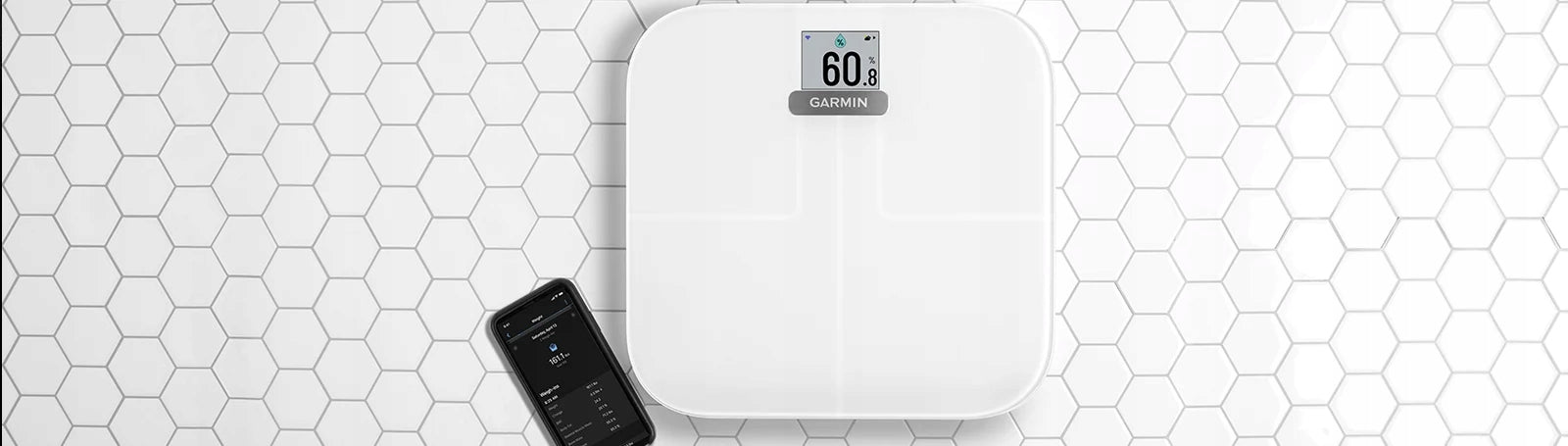 BATHROOM SCALE ELECTRONIC MODERN GLASS DISPLAY 180 KG GARMIN Manufacturer code 010-02294-13