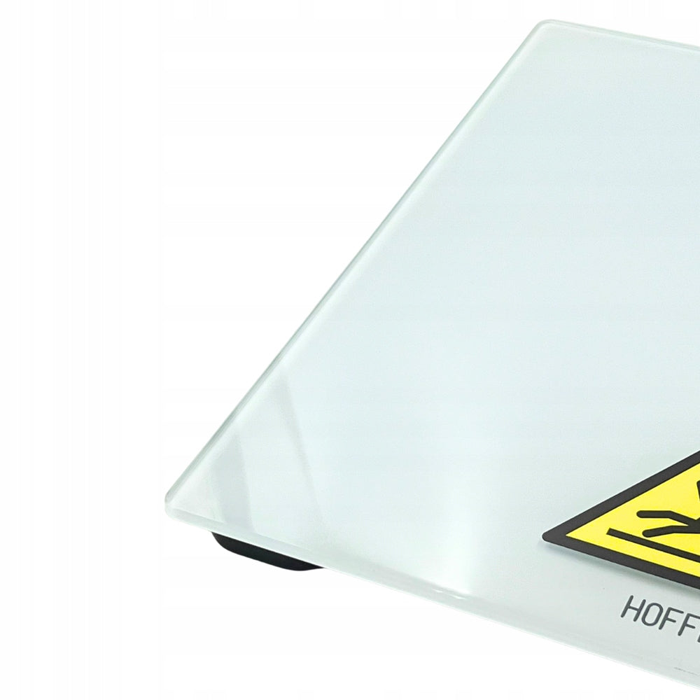 BATHROOM SCALE HOFFEN WHITE WITH LED DISPLAY 150 KG EAN (GTIN) 5901619993569