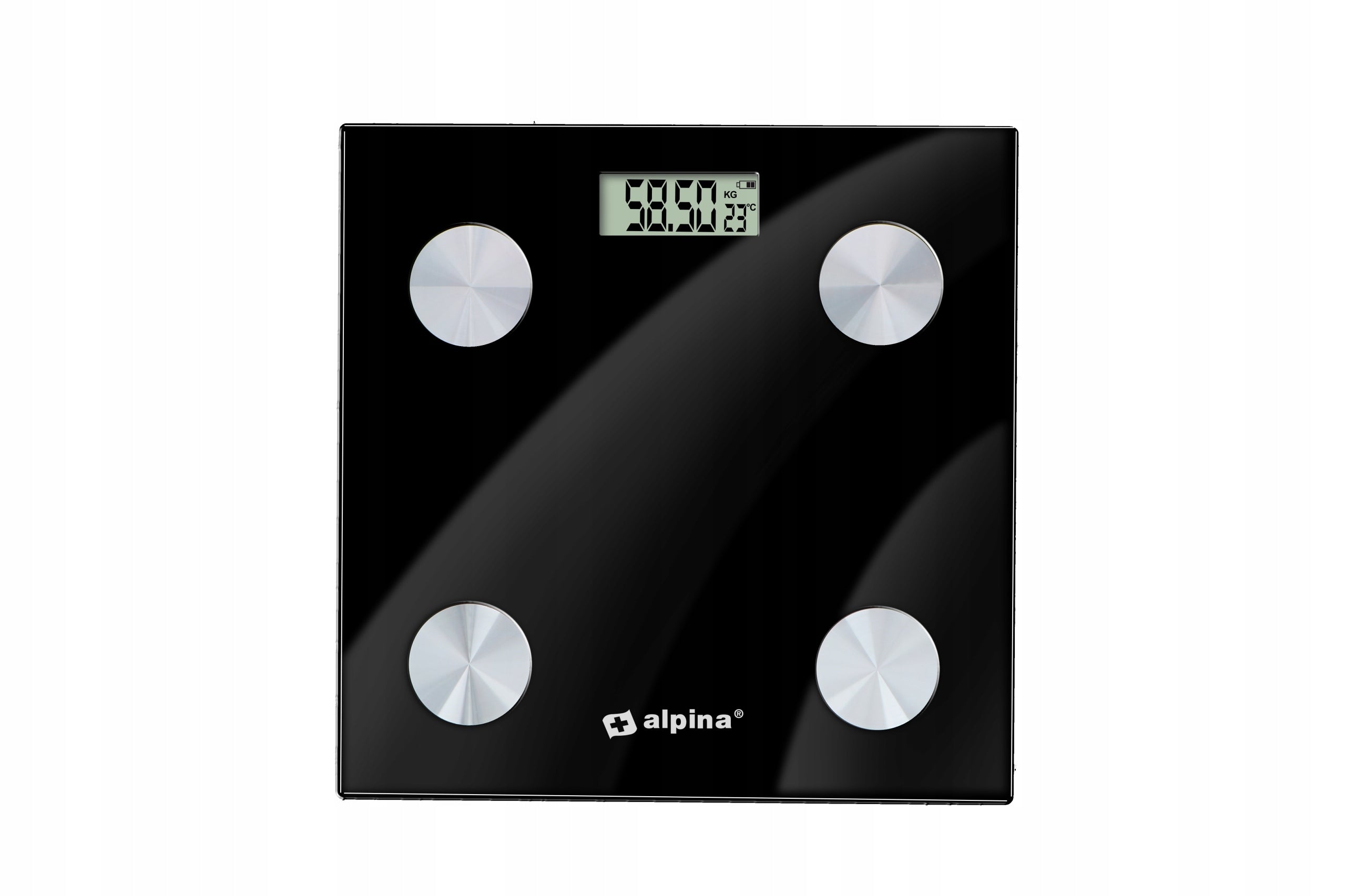 BATHROOM SCALE with body composition analyzer for Bluetooth connection ALPINA Manufacturer code 8711252187228