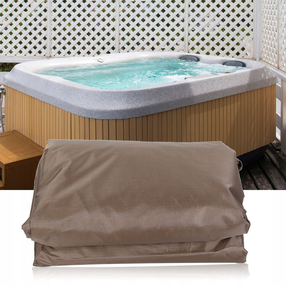 BATHTUB COVER SPA JACUZZI 231X231 PROTECTIVE COVER FOR GARDEN FURNITURE Manufacturer no brand