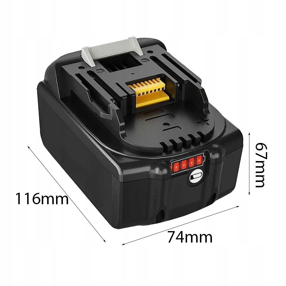 BATTERIES 6000MAH 2 PCS. FOR MOCK-UP BL1850 WITH CHARGER Packaging status original