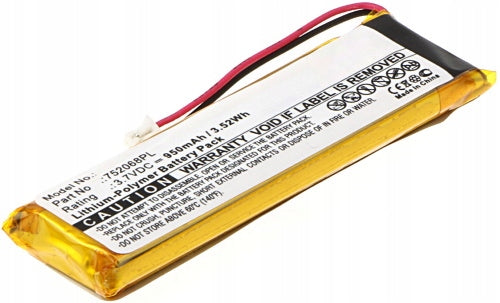 BATTERY 752068PL FOR INTERCOM MIDLAND BTX1 BTX2 BTNext BTFM