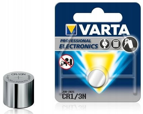 BATTERY CR-1/3N VARTA CR-1/3N DL1/3N K58L 2L76 3.0V EXPIR DATE 2035R