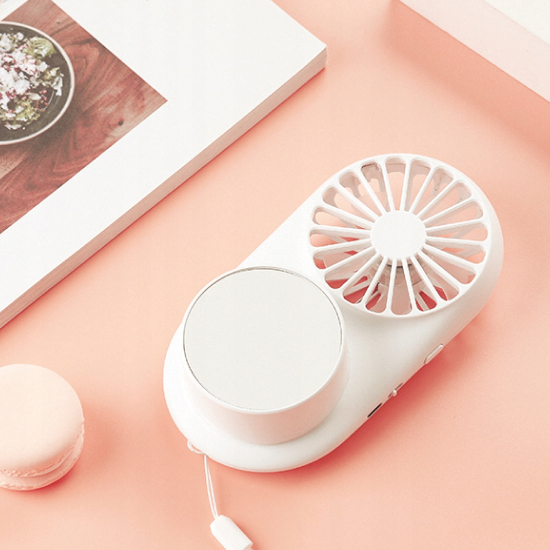 BATTERY FAN WITH USB MIRROR BREEZE VITAMMY Brand VITAMMY