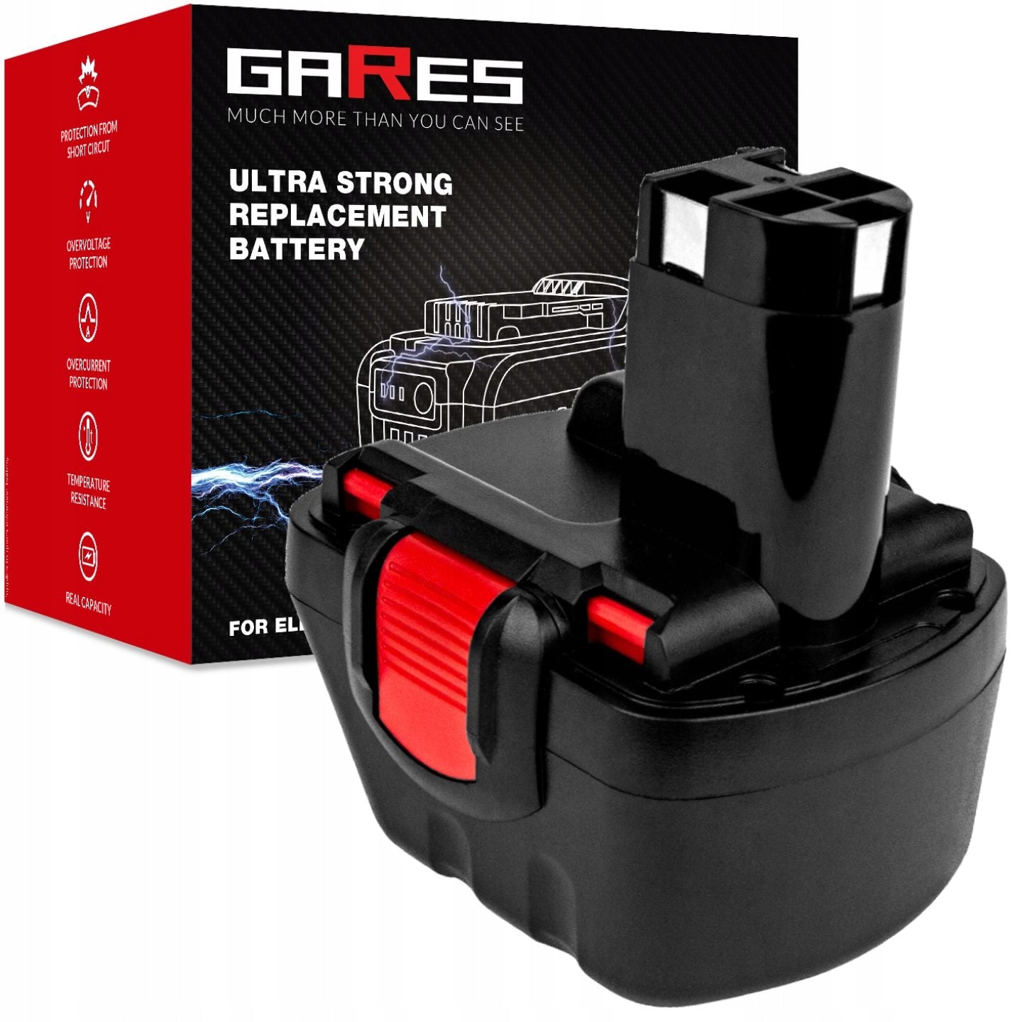 BATTERY FOR BOSCH GSR PSR 12V 2Ah FV