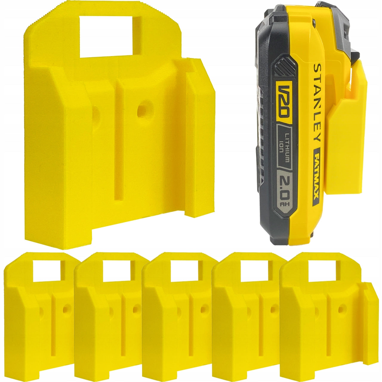 BATTERY HOLDER BATTERY STANLEY FATMAX V20 SET OF 6