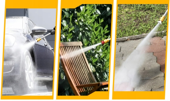 BATTERY PRESSURE WASHER 2x2A WASHING KIT 2 BATTERIES SUITCASE Manufacturer code CIŚNIENIOWA MYJKA NA AKUMULATOR DYSZE