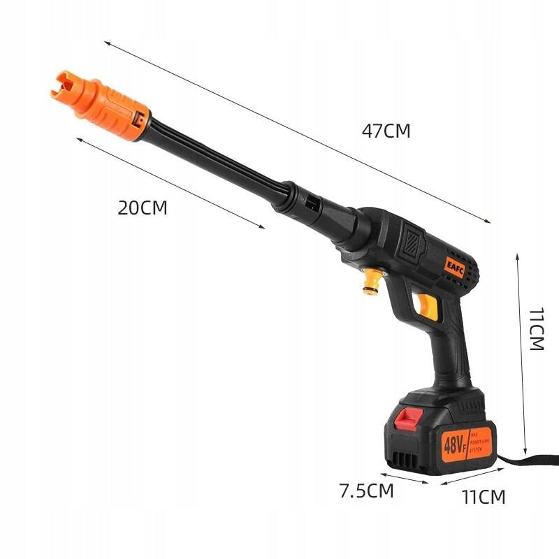 BATTERY PRESSURE WASHER for 100bar SET 600W GARDEN Brand no brand