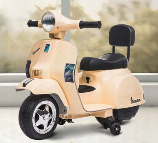 BATTERY SCOOTER VESPA GTS 300 MINI FOR KIDS BEIGE Brand no brand