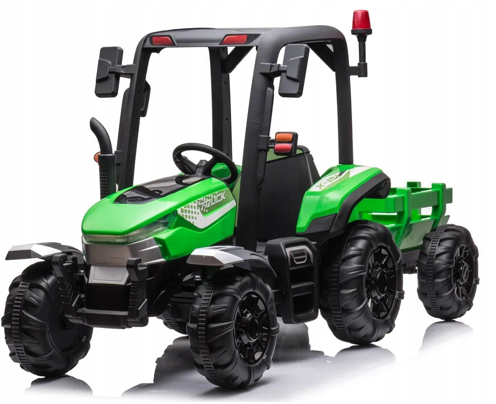 BATTERY TRACTOR BIG 24V LEATHER SOFT WHEELS EVA PILOT 24V 400WAT Brand Bobo-San