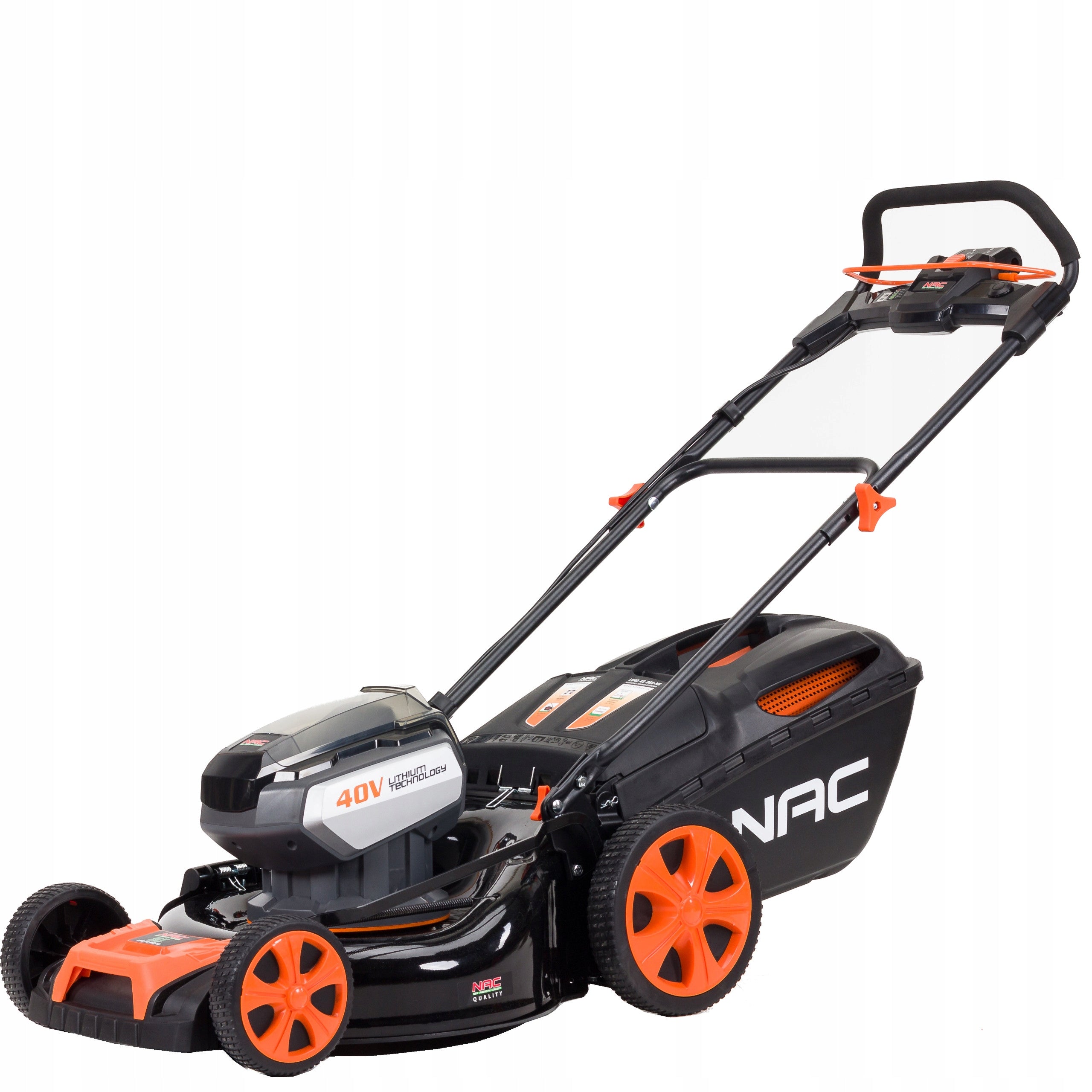 BATTERY mower NAC 46 cm 40V INDUCTION MOTOR Steel 4in1 +AKU 6Ah Manufacturer code LB40-45-B60-NG