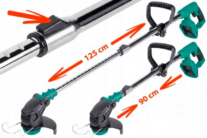 BATTERY trimmer Scythe BRUSH CUTTER SET ALCGT2B-21V-WITHOUT BATTERY Power supply rechargeable battery