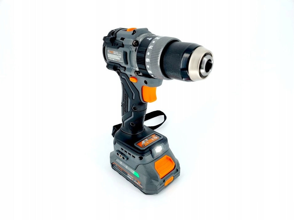 BAWARIA BC-3118 HAMMER DRILL BRUSHLESS 85NM + PNDB1A Power supply rechargeable battery