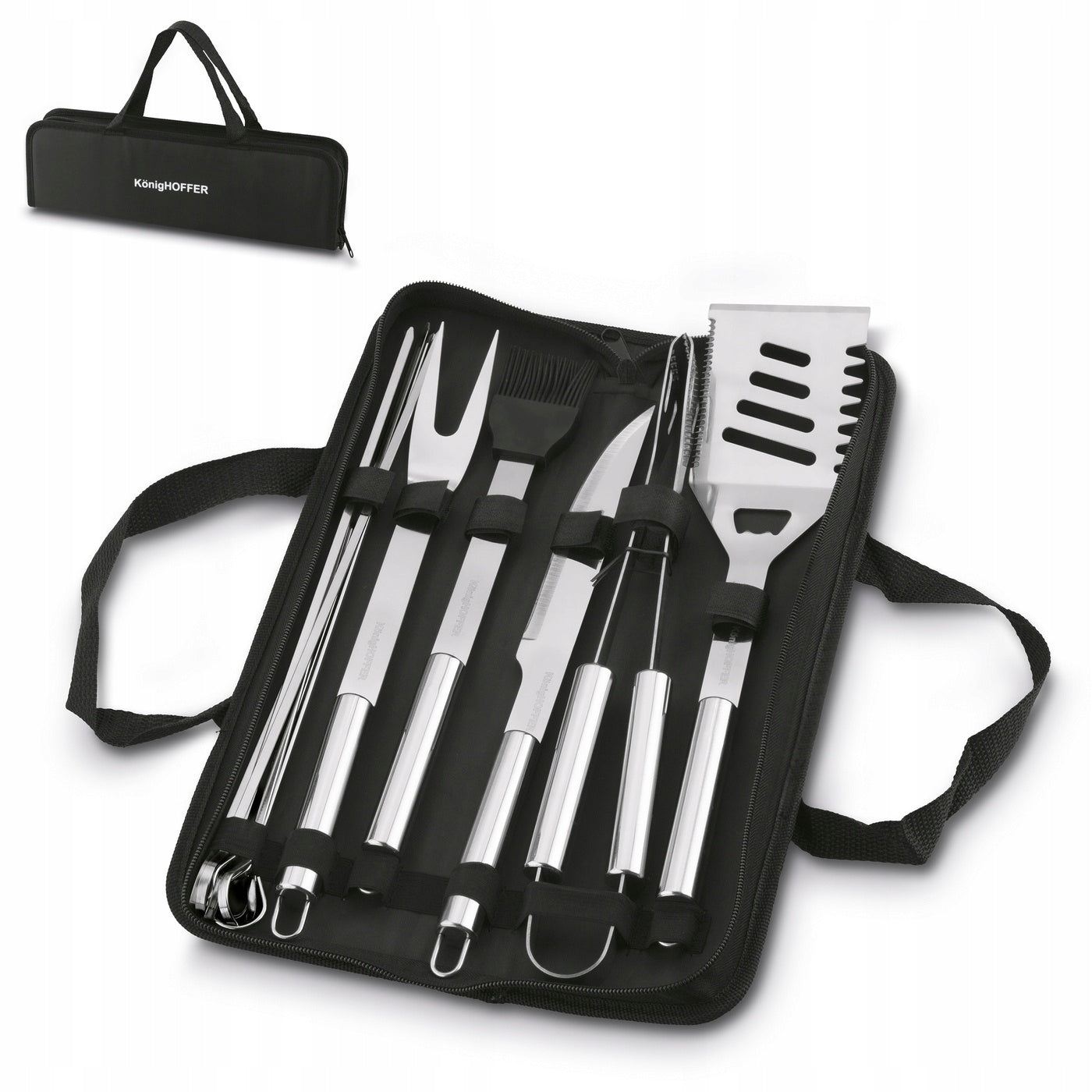 BBQ ACCESSORIES COVER UTENSILS Tools Konighoffer BBQ Chef 12 el