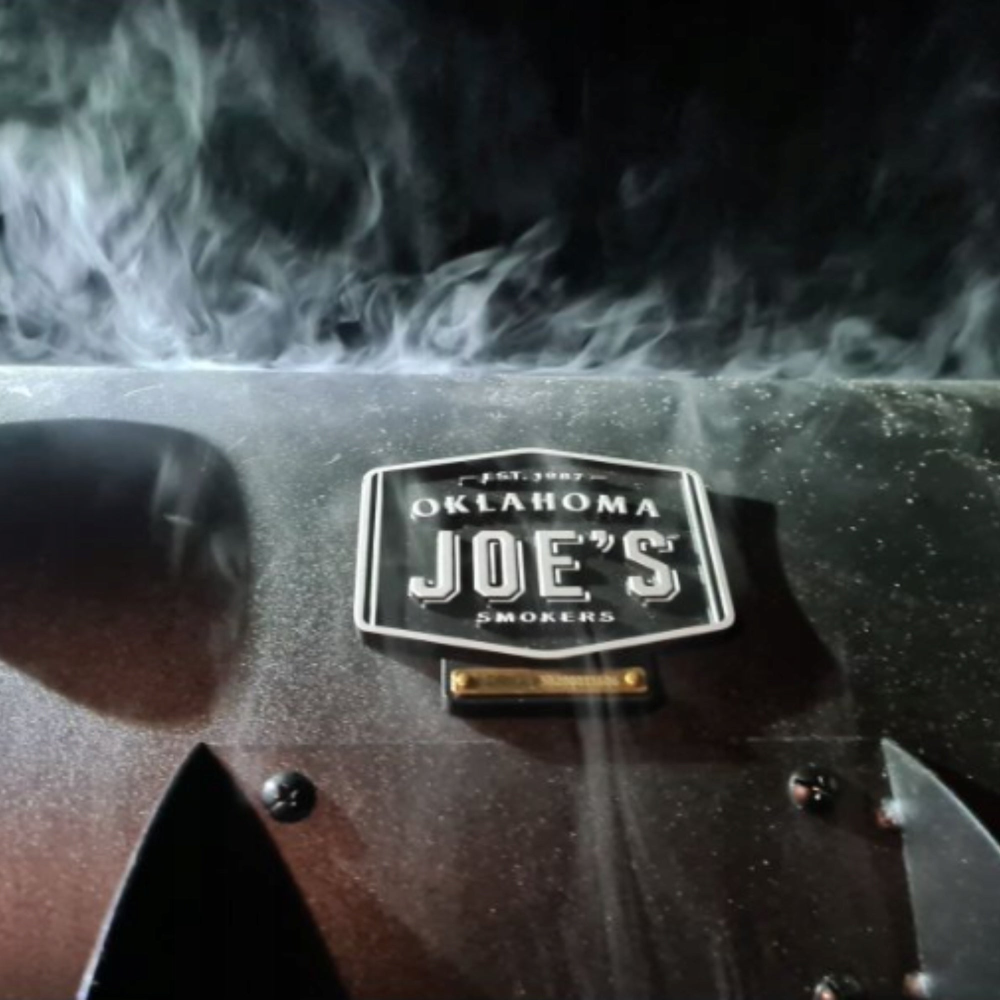 BBQ Grill with Smokehouse Oklahoma Joe's Highland Offset Smoker Large 5800cm² Grill width 144 cm