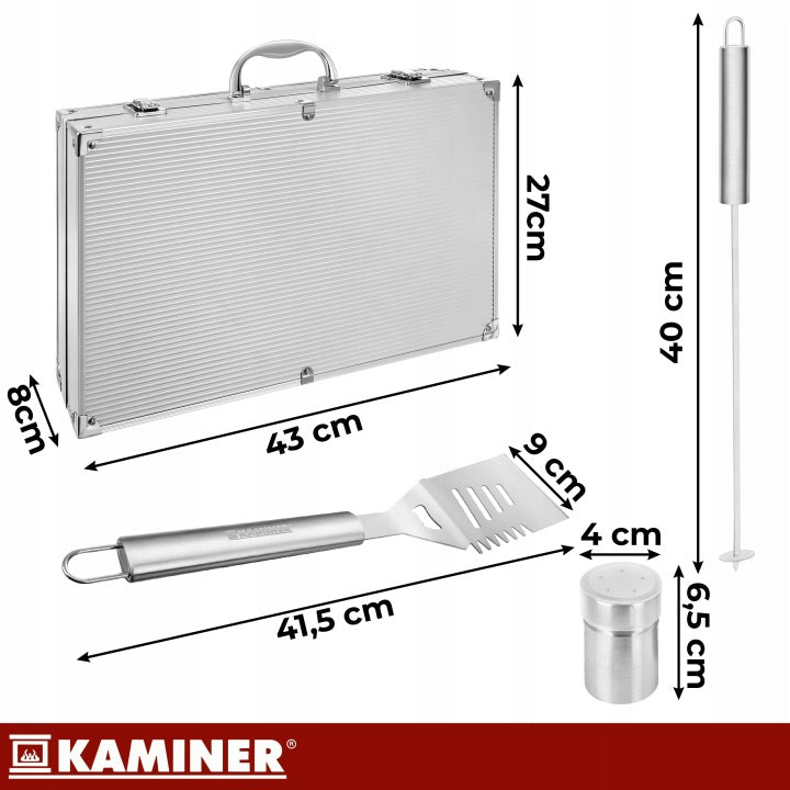 BBQ SET ACCESSORIES BBQ UTENSILS BBQ CUTLERY SUITCASE Manufacturer code stilhoff 26