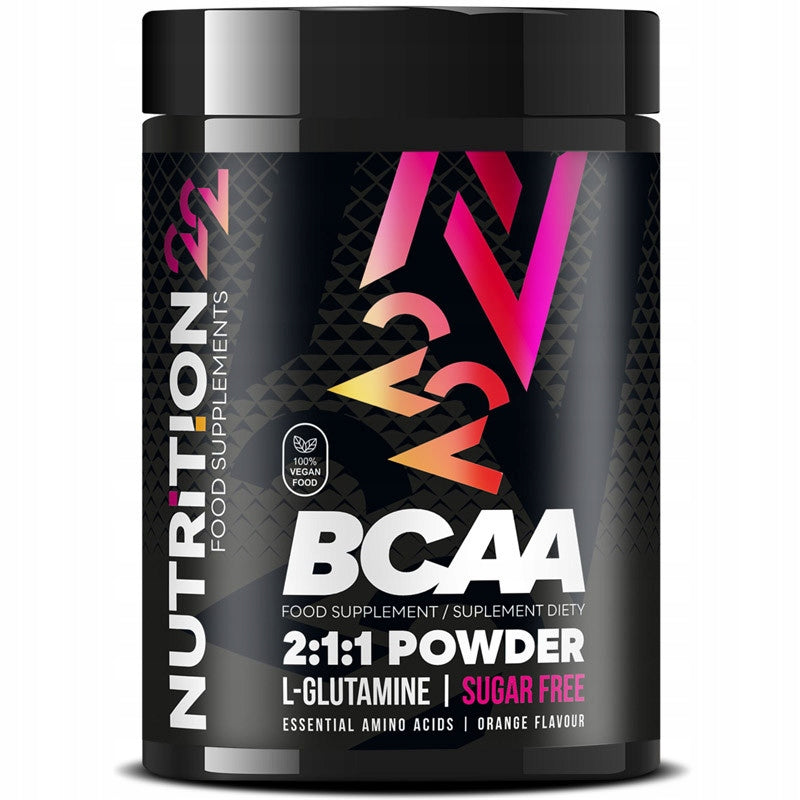 BCAA 2:1:1 Nutrition22 500 g orange powder