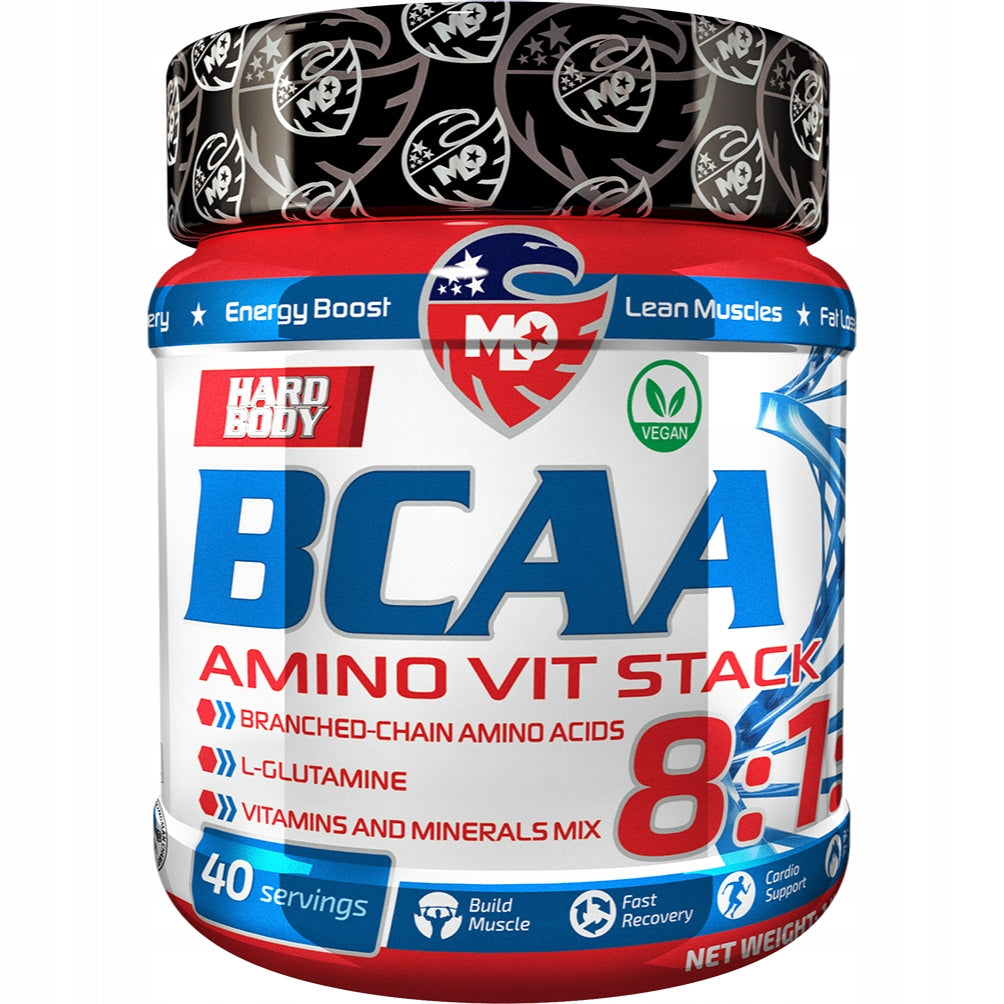 BCAA 8:1:1 amino acids, L-glutamine, multivitamin - tropical fruits