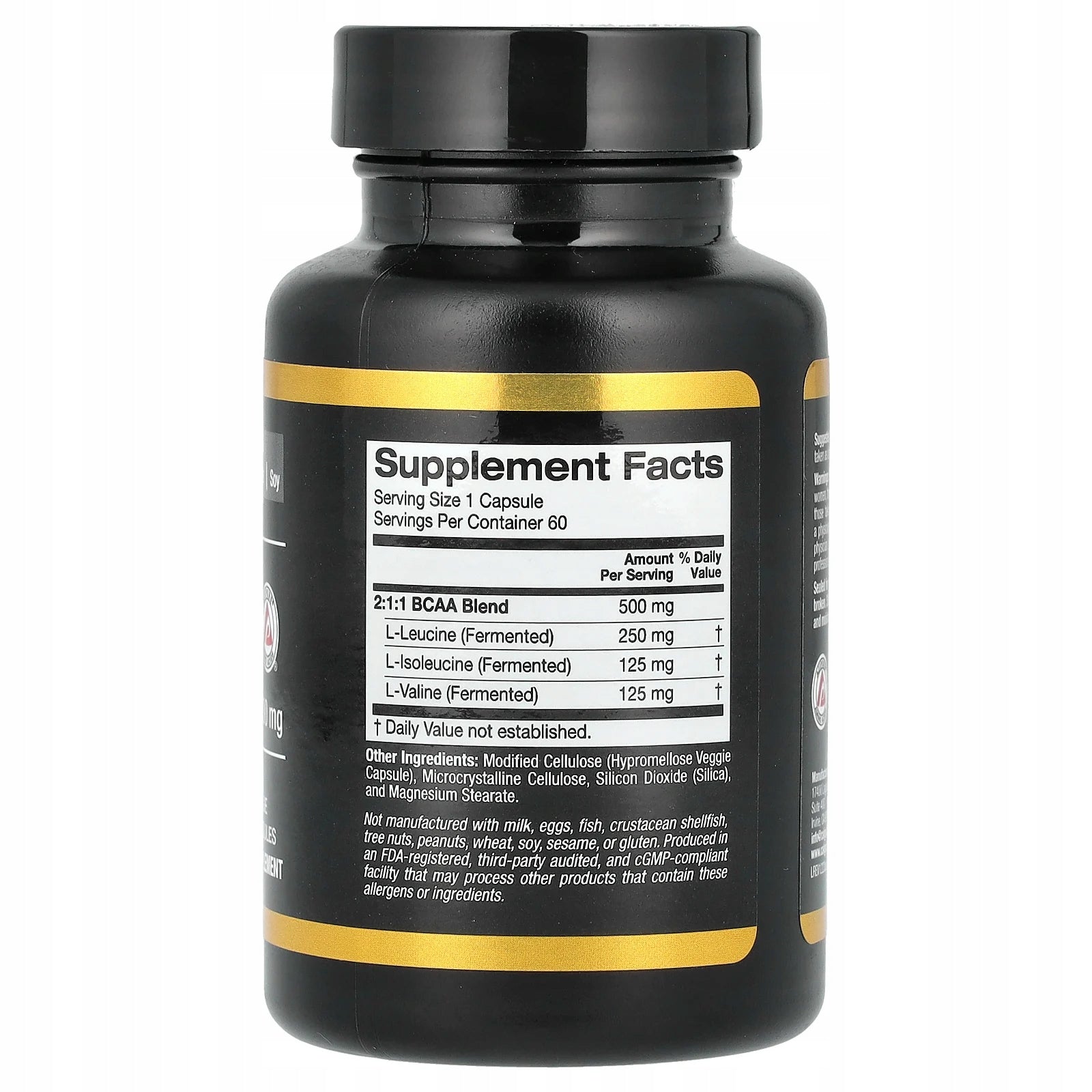 BCAA AjiPure Branched chain amino acids with L-leucine California Gold Nut. USA Packaging status original