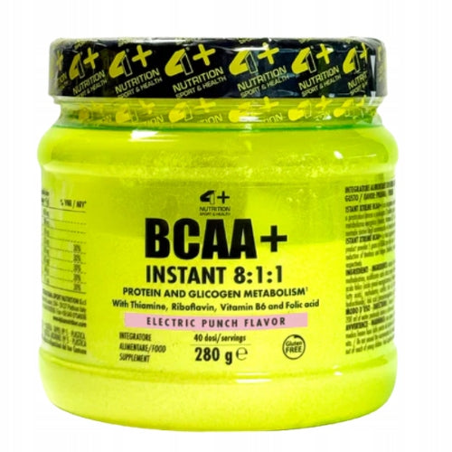 BCAA Amino Acids 8:1:1 280g Branched Regeneration Weight 4+ NUTRITION Expiration date at least six months from the date of purchase