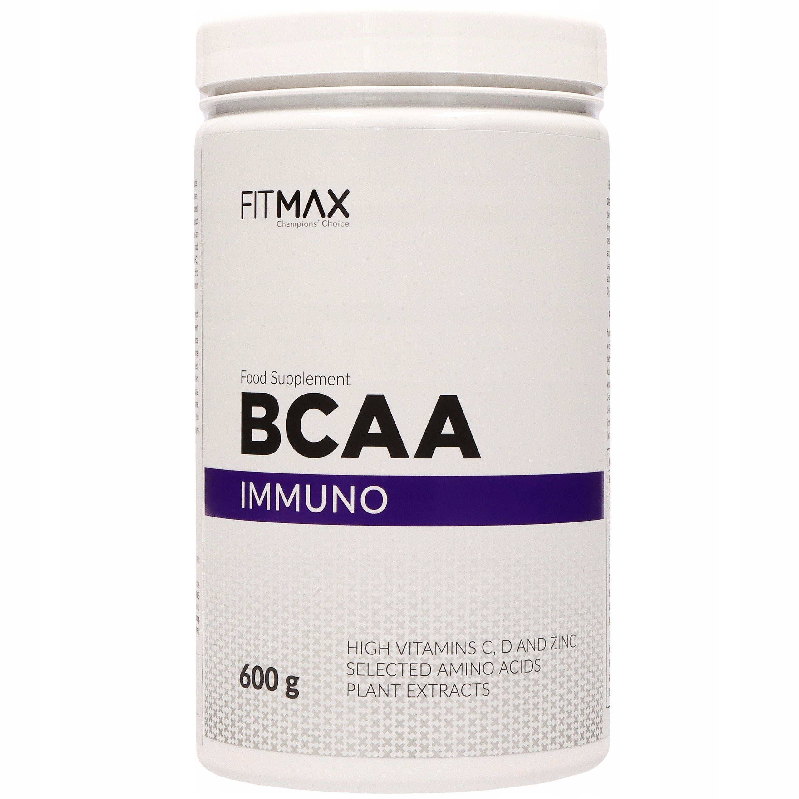 BCAA Amino Acids FITMAX 600g Watermelon Resistance Regeneration EAA 60 Servings