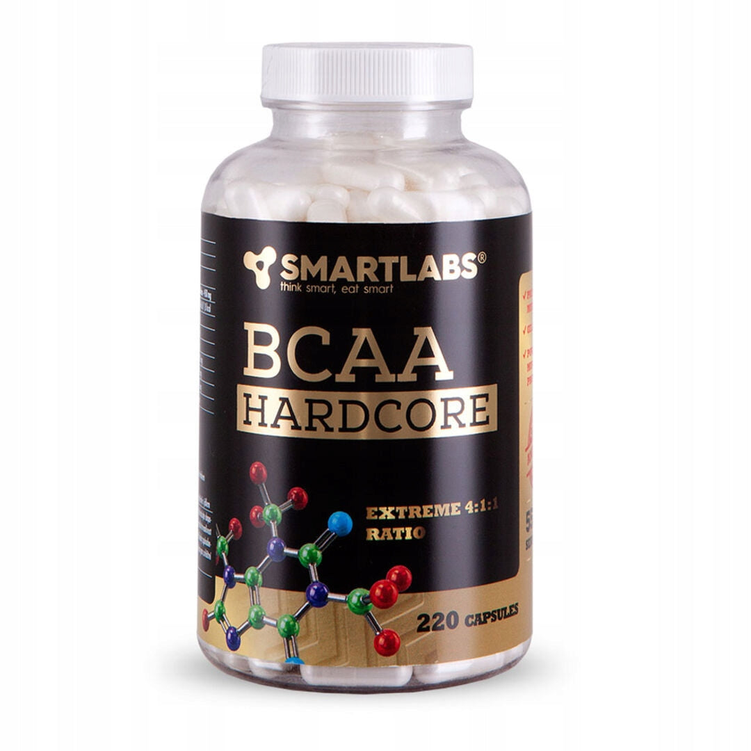 BCAA Hardcore - 220 kapslí