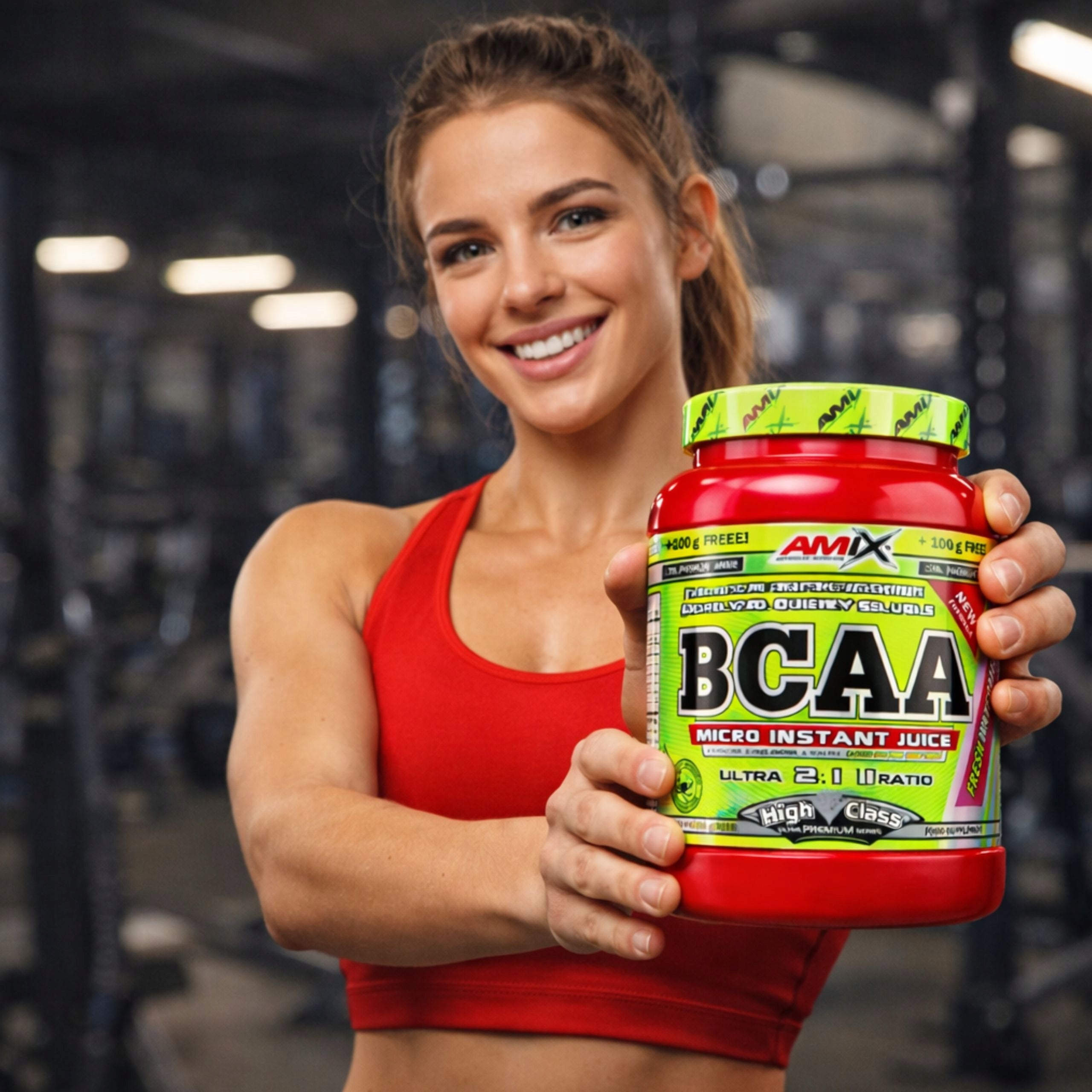 BCAA Leucine Isoleucine Valine 2:1:1 Branched Chain Amino Acids Watermelon 500g Medical device no