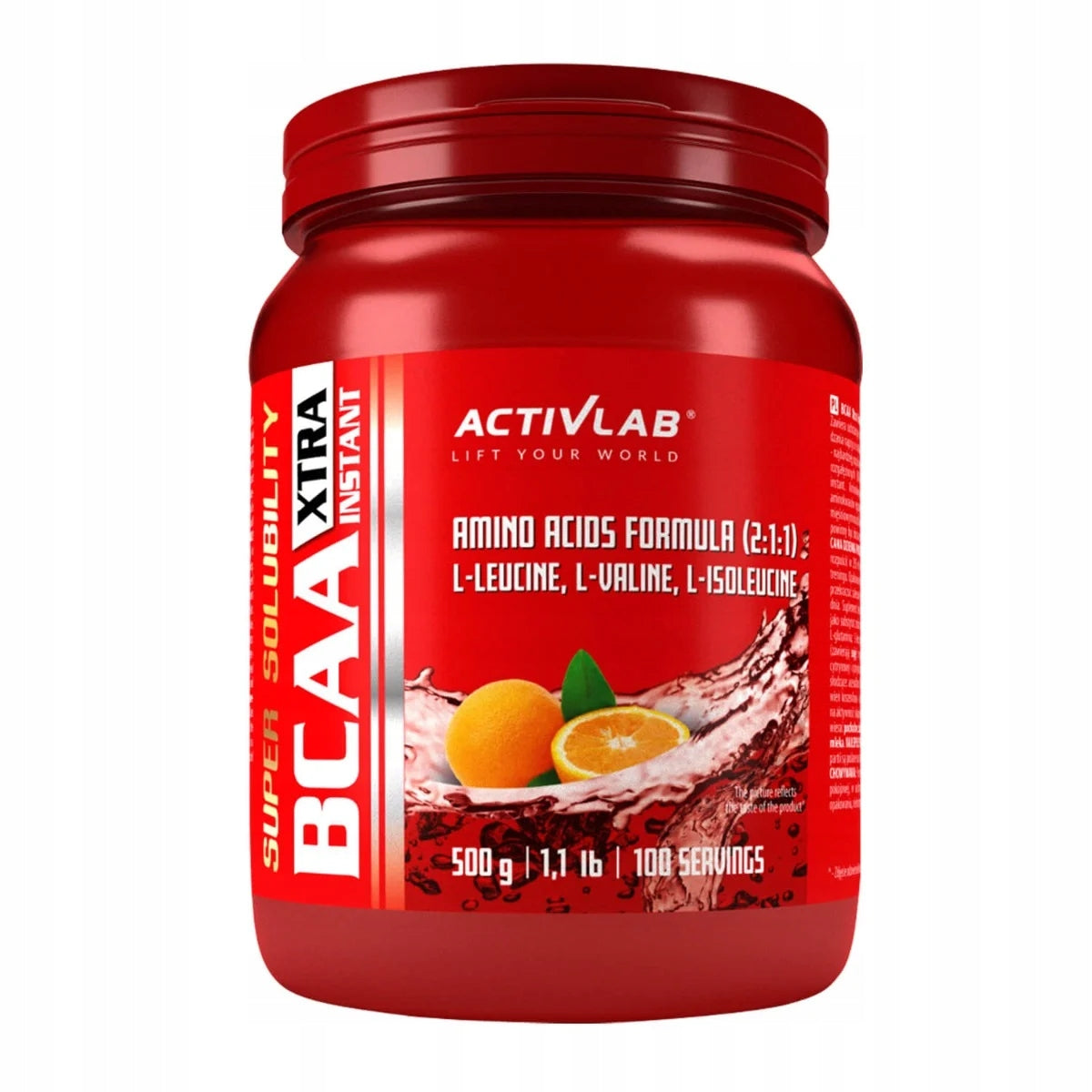 BCAA Xtra Instant Activlab 500g Grapefruit Manufacturer code ACTIVLAB BCAA XTRA AMINOKWASY REGENRACJA 500g