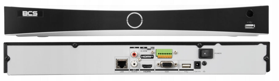 BCS-V-NVR1602-A-4KE(3) IP RECORDER 16 CHANNELS UP TO 12MPX 16TB HDD 16CH AI