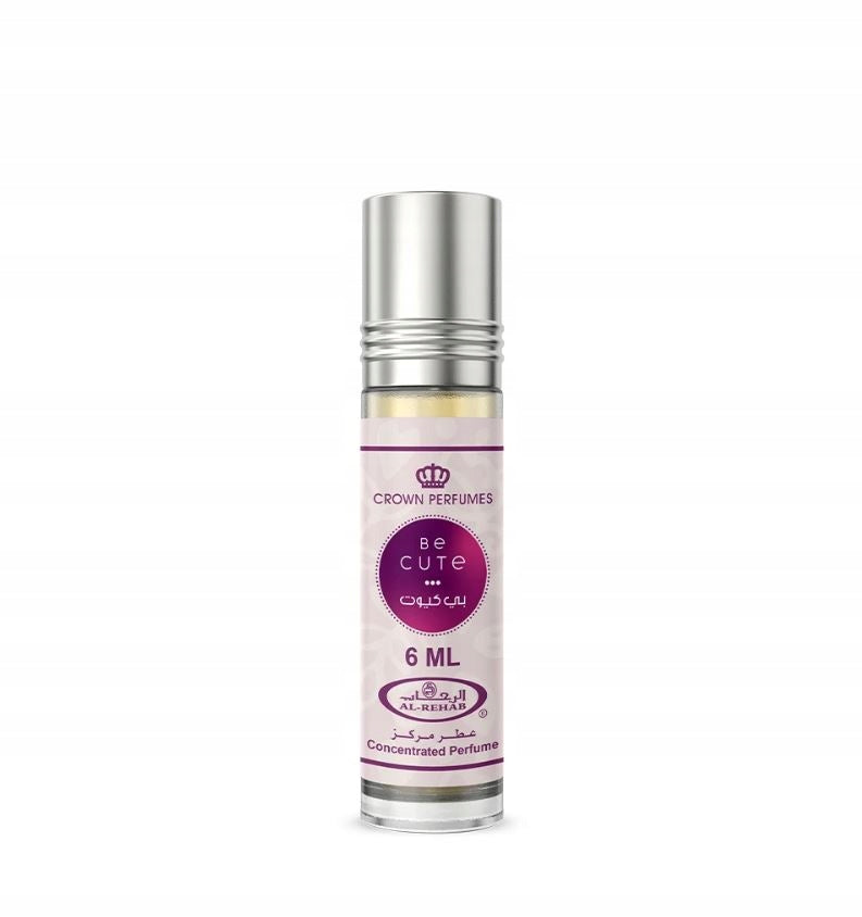 BE CUTE ARABIC PERFUME IN OIL FLORAL SUBTLE FRUITY 6 ml AL REHAB Manufacturer code 6281110104183