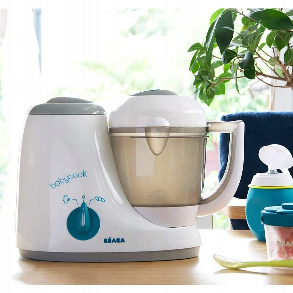 BEABA BABYCOOK 1 FOOD PROCESSOR 4in1 COOKS MIXES HEAT DEFROSTS Brand Beaba