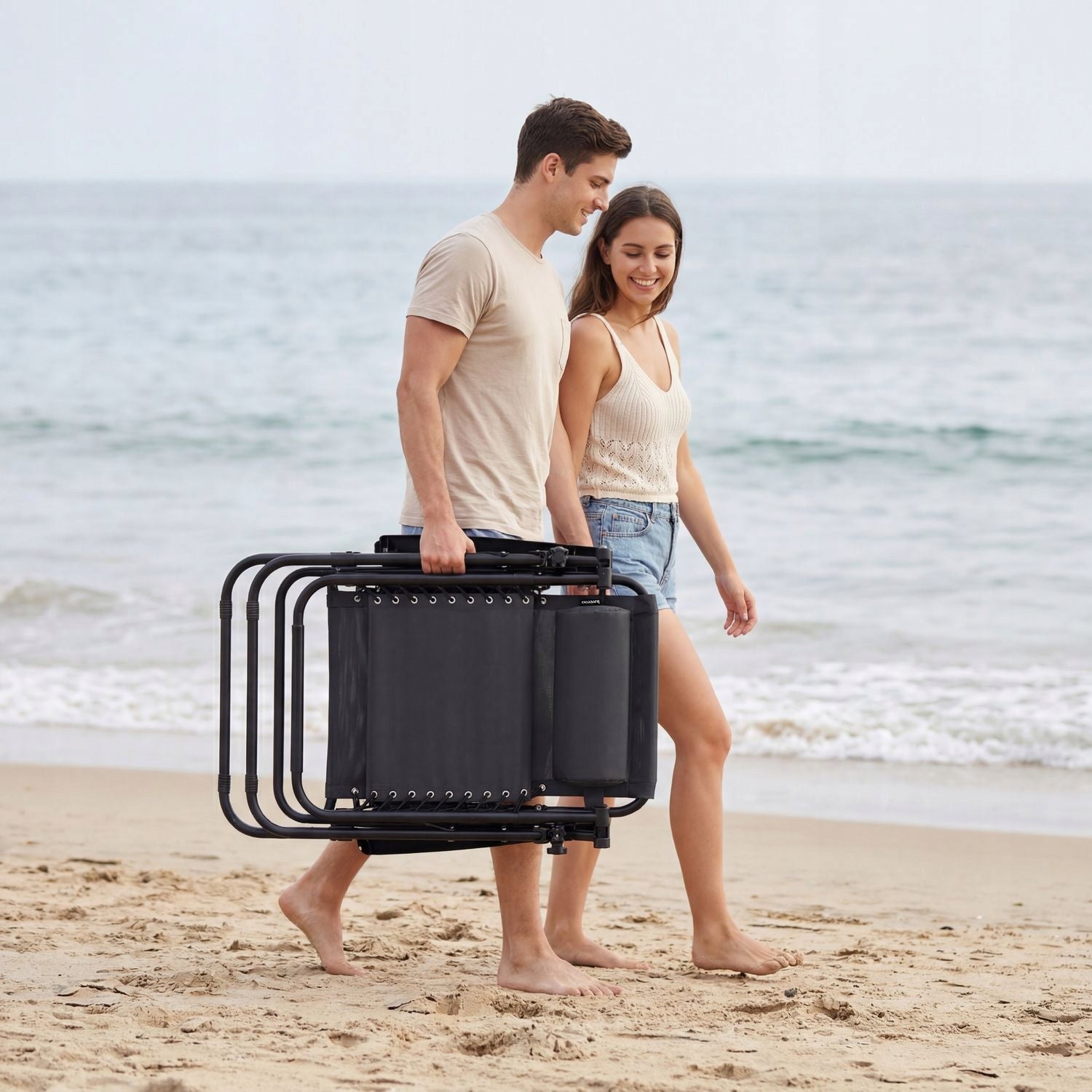 BEACH CHAIR FOLDING ZERO GRAVITY LUVERNO Kind sunbed