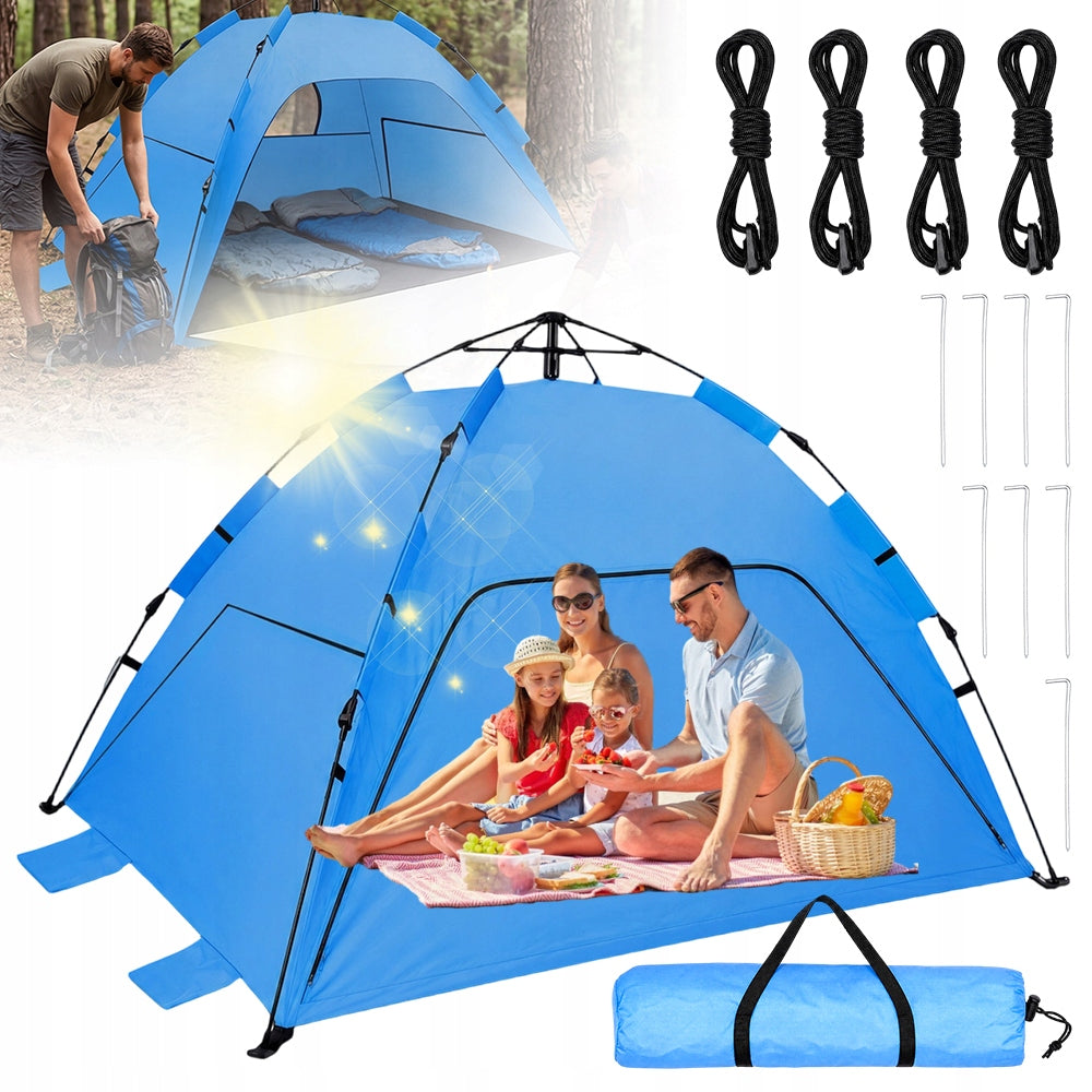 BEACH TENT KEEPS YOU COOL AND DRY INSIDE PERFECT FOR SUNNY DAYS