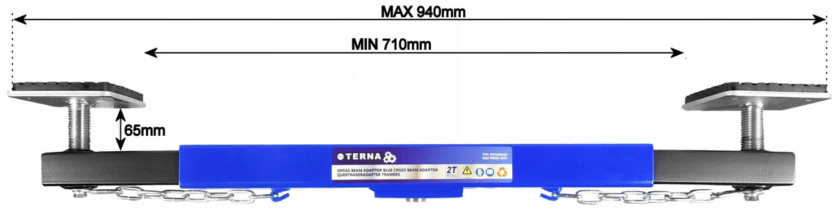 BEAM TRAVERSE ADAPTER FROG JACK 2T Manufacturer code Trawers