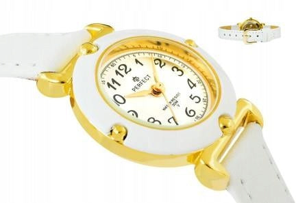 BEAUTIFUL CHILDREN'S WATCH - COMMUNION - WHITE WITH GOLD DECORATIONS