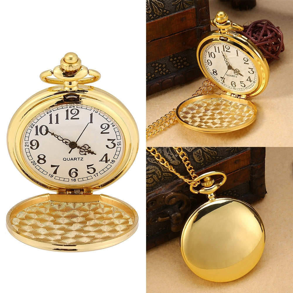 BEAUTIFUL POCKET WATCH GOLD SMOOTH POCKET WATCH Brand no brand
