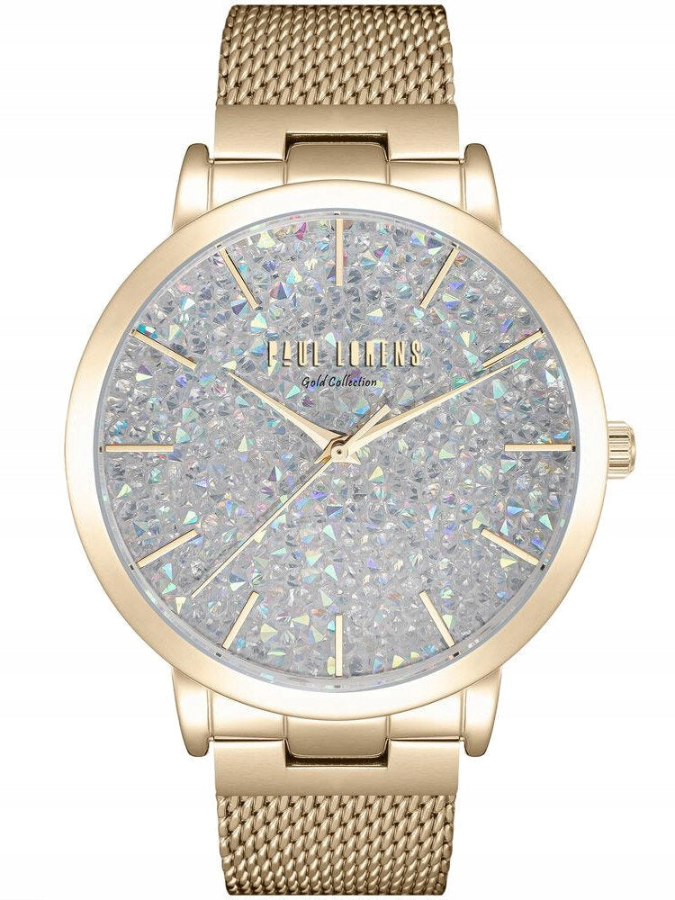 BEAUTIFUL WOMEN'S WATCH PAUL LORENS ZG517b CRYSTALS + GIFT BOX Brand Paul Lorens