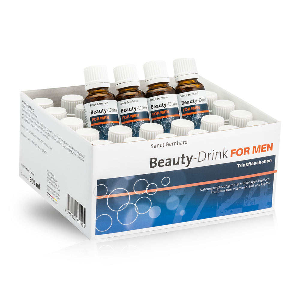 BEAUTY DRINK for men 30x20 ml, collagen shot, with vitamins, NOMAK