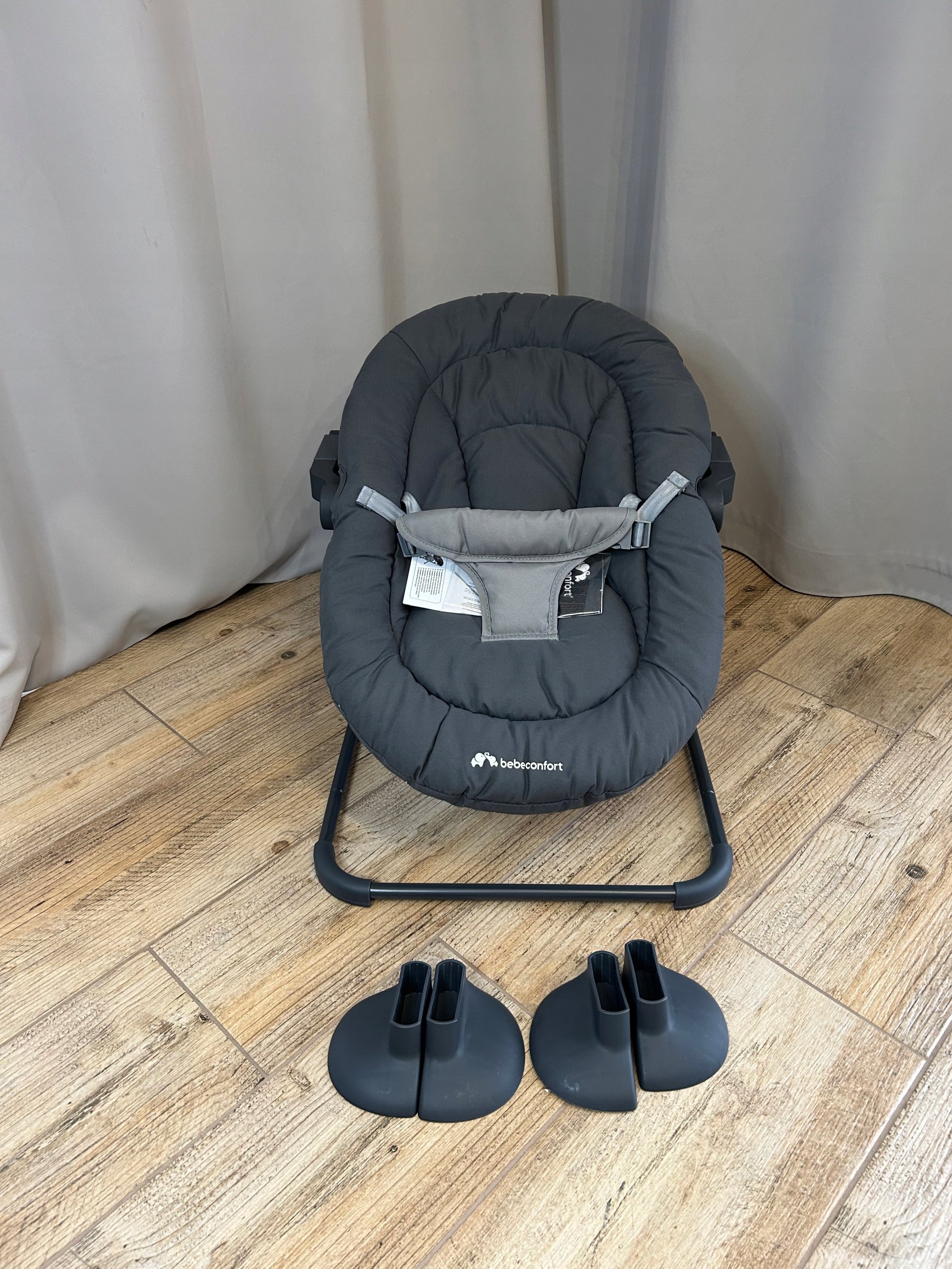 BEBECONFORT - TIMBA BABY HIGH CHAIR - GRAPHITE Packaging status original