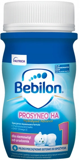 BEBILON HA 1 Prosyneo liquid RTF SET 24 x 90 ml HYDROLYZED ADVANCE EAN (GTIN) 3041094518498